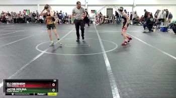 84 lbs Round 1 (4 Team) - Eli Oberheim, Team Gotcha - 1 vs Jacob Molina, Terps Xpress