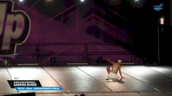 Dance Mania Nashville - Sabrina Burke [2025 Youth - Solo - Contemporary/Lyrical Day 1] 2025 One Up Grand Nationals