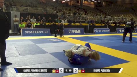 Eduard Pugachov vs Gabriel Fernandes Britto 2025 Pan Jiu Jitsu IBJJF Championship
