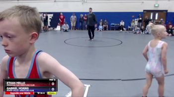 53 lbs Round 1 - Ethan Mello, Mountain Man Wrestling Club vs Gabriel Morris, Marsh Valley Wrestling Club