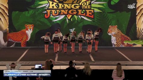 Clarksville Cheer Extreme - Integrity [2025 L1.1 Youth - PREP - D2] 2025 ASC King of the Jungle Nashville Showdown