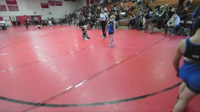 55-60 lbs Round 2 - Shae Caudle, Wrightwood Wrestling Club vs Jj Cruz, MTC