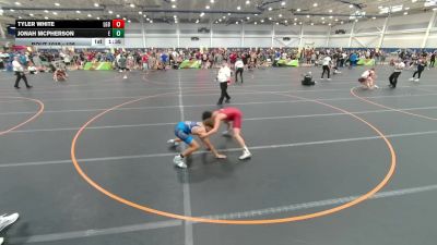 126 lbs Cons. Round 4 - Tyler White, Lake Gibson Braves vs Jonah McPherson, Unattached