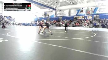 125 lbs Champ. Round 1 - Megan Vasquez, Olathe Northwest vs Georgina Dominguez, Liberal