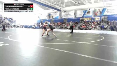 125 lbs Champ. Round 1 - Megan Vasquez, Olathe Northwest vs Georgina Dominguez, Liberal