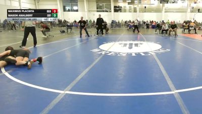 96 lbs Round Of 16 - Maximus Placinta, Iron Faith WC vs Mason Amalbert, Enfield