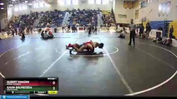 145 lbs Round 1 - Gavin Balmeceda, South Dade vs Albert Manzini, Doral Academy