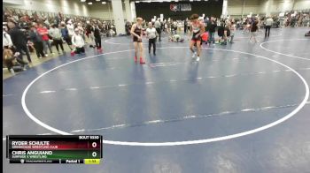 157 lbs Quarterfinal - Chris Anguiano, Surfside X Wrestling vs Ryder Schulte, Grindhouse Wrestling Club