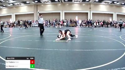 136 lbs Round Of 16 - Sophia Fodera, Poway HS vs Kaiale'a Manzo, South Kona WC