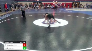 172 lbs Quarterfinal - Reid Teagarden, McGuffey vs Elijah Brown, Belle Vernon
