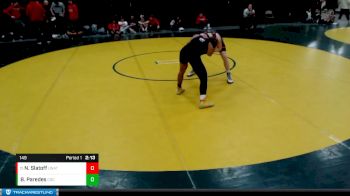 149 lbs Cons. Round 6 - Nikolas Slatoff, Unattached vs Brandon Paredes, Chadron State