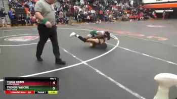 145 lbs Quarterfinal - Terae Dunn, Green Valley vs Trevor Wilcox, Palo Verde