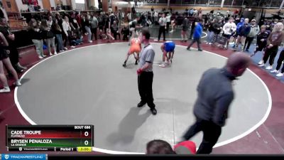 152 lbs Quarterfinal - Brysen Penaloza, La Grande vs Cade Troupe, Flathead