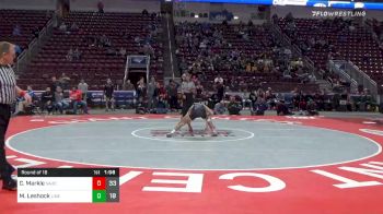 126 lbs Prelims - Cael Markle, Saucon Valley Hs vs Mason Leshock, Line Mountain Hs