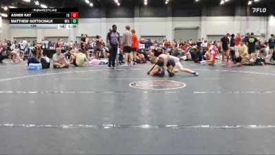 120 lbs Round 2 (6 Team) - Matthew Gottschalk, MF Army vs Asher Kay, Funky Bunch