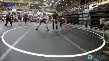 80-86 lbs Rr Rnd 4 - Corey Conley, Chandler Takedown Club vs Brennan Guerra, Newcastle Youth Wrestling