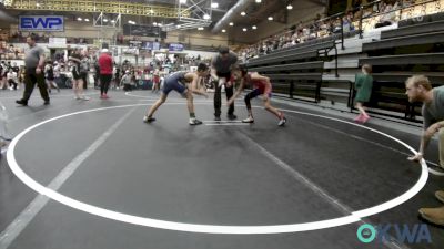 80-86 lbs Rr Rnd 4 - Corey Conley, Chandler Takedown Club vs Brennan Guerra, Newcastle Youth Wrestling