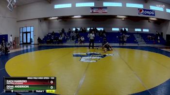 133 lbs Semifinal - Dean Anderson, Valiant vs Zach Marrero, Western Wyoming