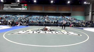 125 lbs Semifinal - Jeremiah Wachsmuth, Clackamas vs Ane`e Vigil, Arizona State