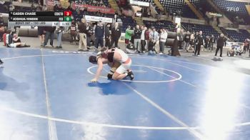 190 lbs 3rd Place - Caden Chase, Central Catholic vs Joshua Hindin, Foxborough