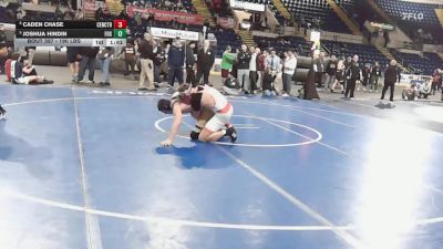 190 lbs 3rd Place - Caden Chase, Central Catholic vs Joshua Hindin, Foxborough