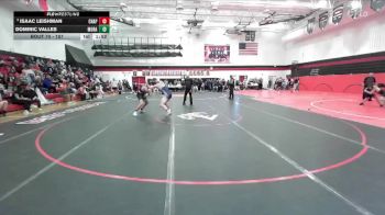 157 lbs Round 2 - Isaac Leishman, Chaparral vs Dominic Valles, Mountain Range