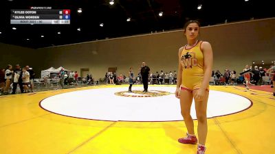 105 lbs Cons. Round 2 - Addyson Bain, OK vs Camila Alvarez, TX