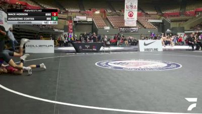 Quarters - Mace Hodson, Mad Dawg Wrestling Club vs Augustine Cortes, Madera Wrestling Club