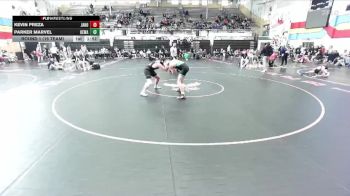 165 lbs Round 1 (16 Team) - Parker Marvel, Kelly Walsh vs Kevin Preza, Jackson Hole