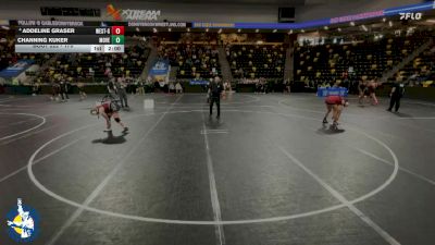 170 lbs Champ. Round 1 - Channing Kuker, Mount Vernon vs Addeline Graser, Omaha Westside Girls