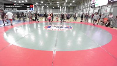 132 lbs Semis - Peyton Hernandez, Thunder Mountain Wrestling Club vs Matthew Jaime, Big Cat Wrestling Club