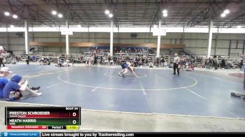 132 lbs Champ. Round 2 - Heath Harris, Ririe vs Preston Schroeder, Sugar Salem