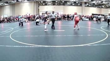 136 lbs Round Of 32 - Raeanna Halvorson, Durham Elite vs Zoe Carter, No Mercy WC