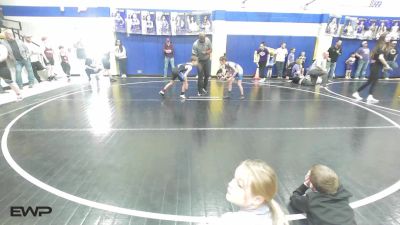 53-58 lbs Quarterfinal - Jackson Claybrook, Victory Youth Wrestling vs Avery Halbert, Berryhill Wrestling Club