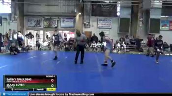 120 lbs Round 1 (6 Team) - Sammy Spaulding, PA Alliance Black vs Blake Boyer, POWA