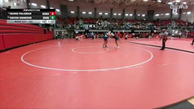 190 lbs Quarterfinal - Devon Simmons, Irving Nimitz vs Mario Palomar, Lewisville Hebron