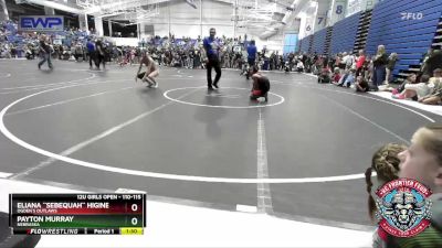110-115 lbs Cons. Semi - Eliana ``Sebequah`` Higine Rodriguez, Ogden`s Outlaws vs Payton Murray, Nebraska