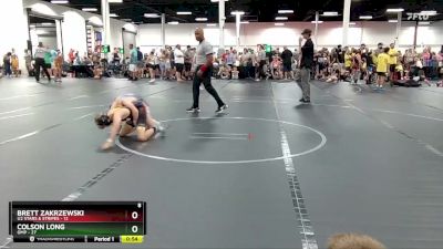 72 lbs Round 1 (6 Team) - Colson Long, OMP vs Brett Zakrzewski, U2 Stars & Stripes