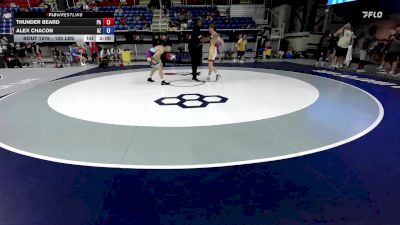 120 lbs Cons. Sub-rd Of 64 - Thunder Beard, PA vs Alex Chacon, AZ