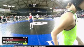 92 lbs Cons. Round 5 - Kyler Fish, CNWC Concede Nothing Wrestling Club vs Memphis Lewis, Washington