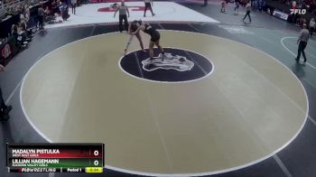 Cons. Round 2 - Lillian Hagemann, Elkhorn Valley Girls vs Madalyn Pistulka, West Holt Girls