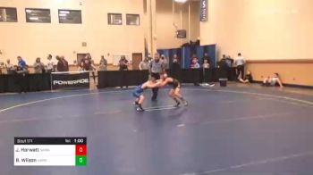 60 lbs Consolation - Jacob Horwatt, Namaste vs Blaise Wilson, Warrior Ridge