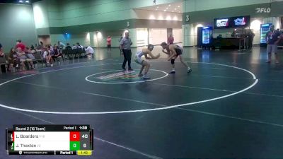 160 lbs Round 2 (16 Team) - Lee Boarders, Genoa Wrestling vs James Thaxton, Wakulla