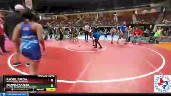 100 lbs 1st Place Match - Kianna Famaligi, El Paso Wildcats Wrestling Club vs Rachel Garcia, Best Trained Wrestling