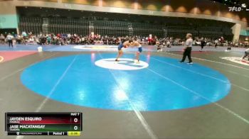 126 lbs Cons. Round 2 - Jayden Esquiro, Madras vs Jase Macatangay, Tahoma