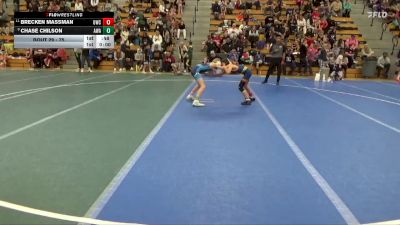 75 lbs Champ. Round 2 - Brecken Massman, Outlaw Wrestling Club vs Chase Chilson, Askren Wrestling Academy