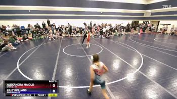 82 lbs Round 2 (6 Team) - Audrey Eller, Utah 2 vs Vayda Chavez, Gold Rush