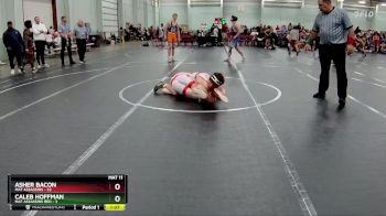 150 lbs Round 2 (8 Team) - Asher Bacon, Mat Assassins vs Caleb Hoffman, Mat Assassins Red