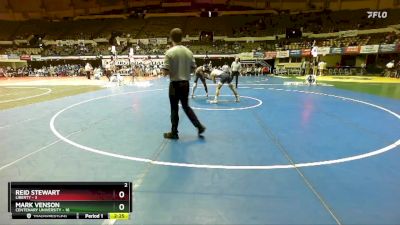 157 lbs Semis & Wb (16 Team) - Reid Stewart, Liberty vs Mark Venson, Centenary University