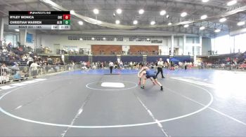 165 lbs Champ. Round 2 - Ryley Monica, Oneonta State vs Christian Warren, Alfred State